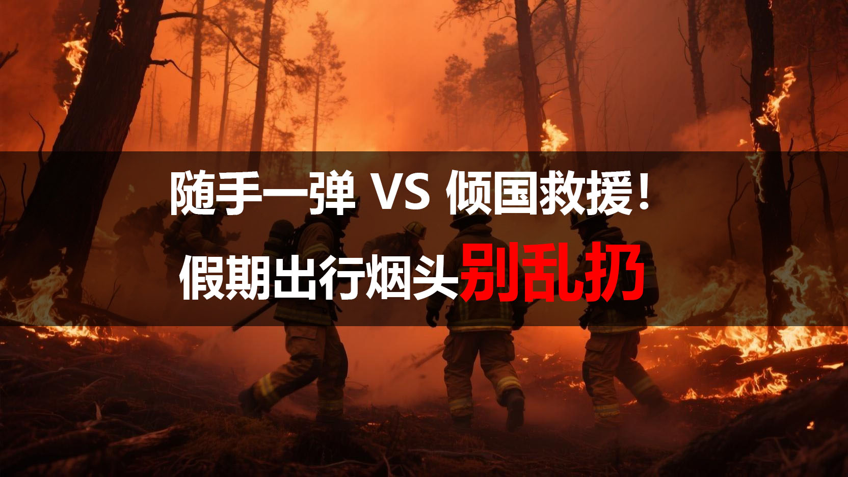 隨手一彈VS傾國救援！這個價值千萬的煙頭，刺痛整個互聯網！-三維動畫